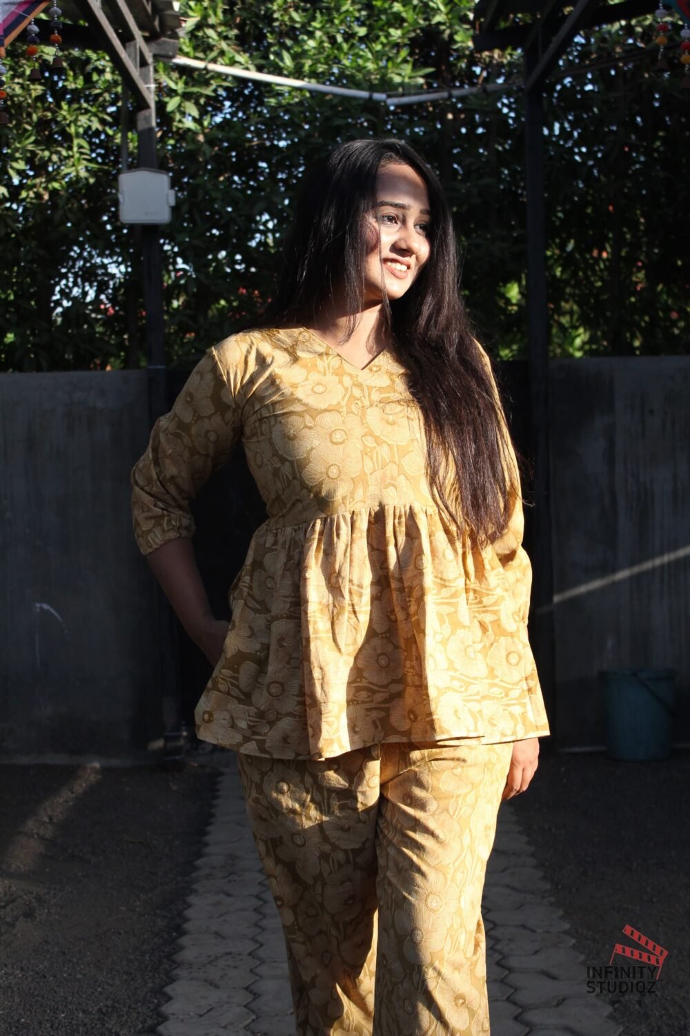 Custom Designer long co ord set - Image 3