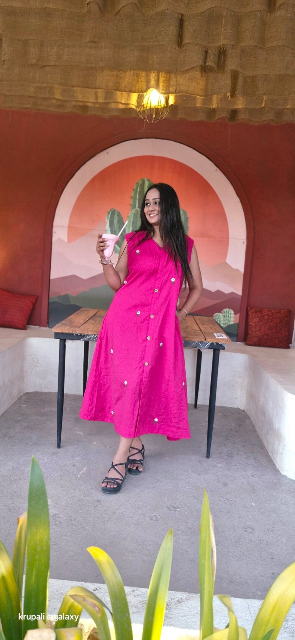 hand Embroidered tunic dress - Image 2