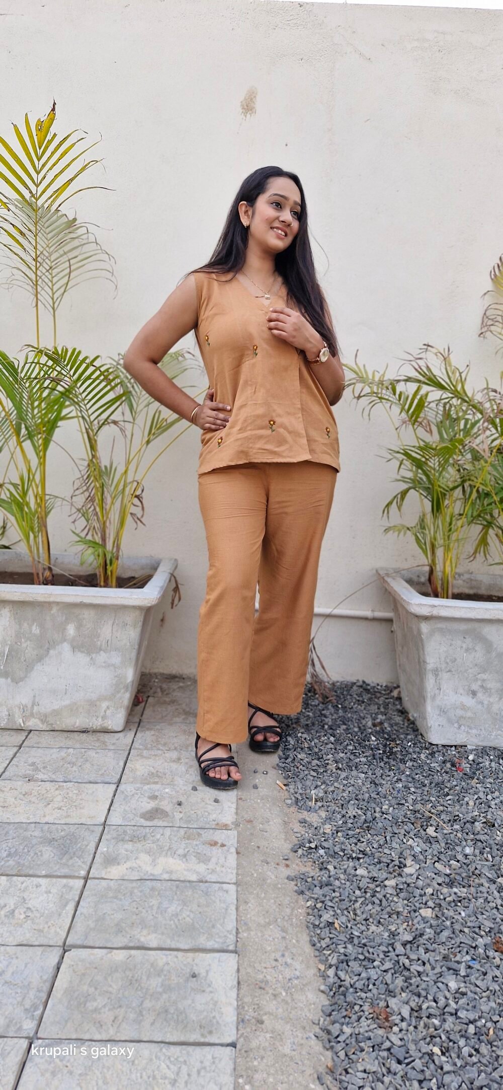 handcrafted co ord set - Image 2