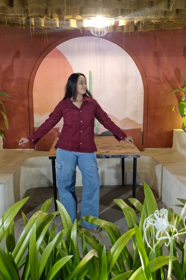 COUDROY SHIRT MAROON